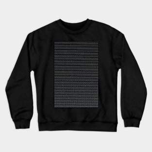 Black fabric texture Crewneck Sweatshirt